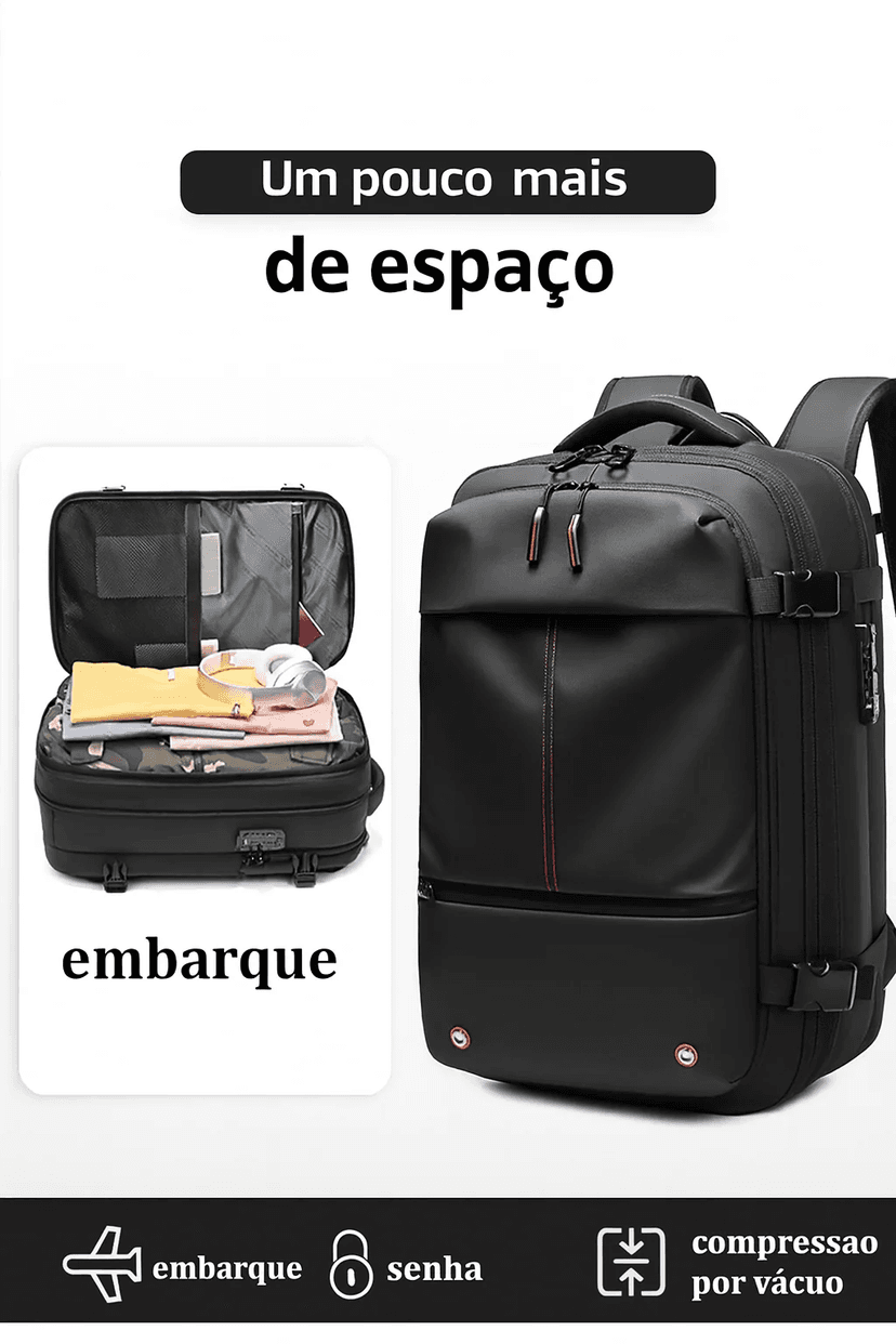 CompactaMax - Um pouco mais de espaço de embarque